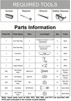 Running Boards Sides Steps for 2018 - 2024 Jeep Wrangler JL and Unlimited 4 - Door - GENSSI Exterior Part
