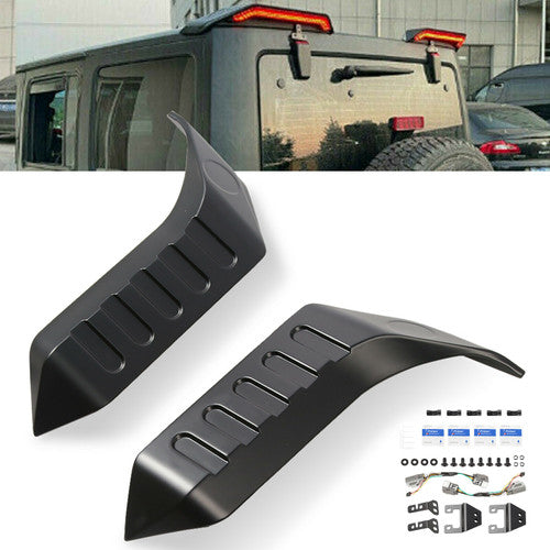 Rear Roof Top Spoiler Wing LED Taillights for Jeep Wrangler JK and JL 2007-2020 Default Title Lighting