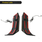 Rear Roof Top Spoiler Wing LED Taillights for Jeep Wrangler JK and JL 2007 - 2020 - GENSSI Lighting