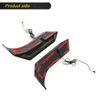 Rear Roof Top Spoiler Wing LED Taillights for Jeep Wrangler JK and JL 2007 - 2020 - GENSSI Lighting