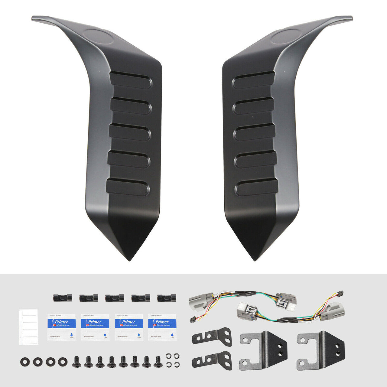 Rear Roof Top Spoiler Wing LED Taillights for Jeep Wrangler JK and JL 2007-2020 Lighting