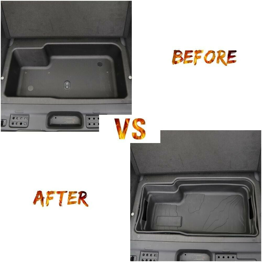 Trunk Storage Cargo Box Compartment Septum Case for Jeep Wrangler JL 2018-2023 Interior Part