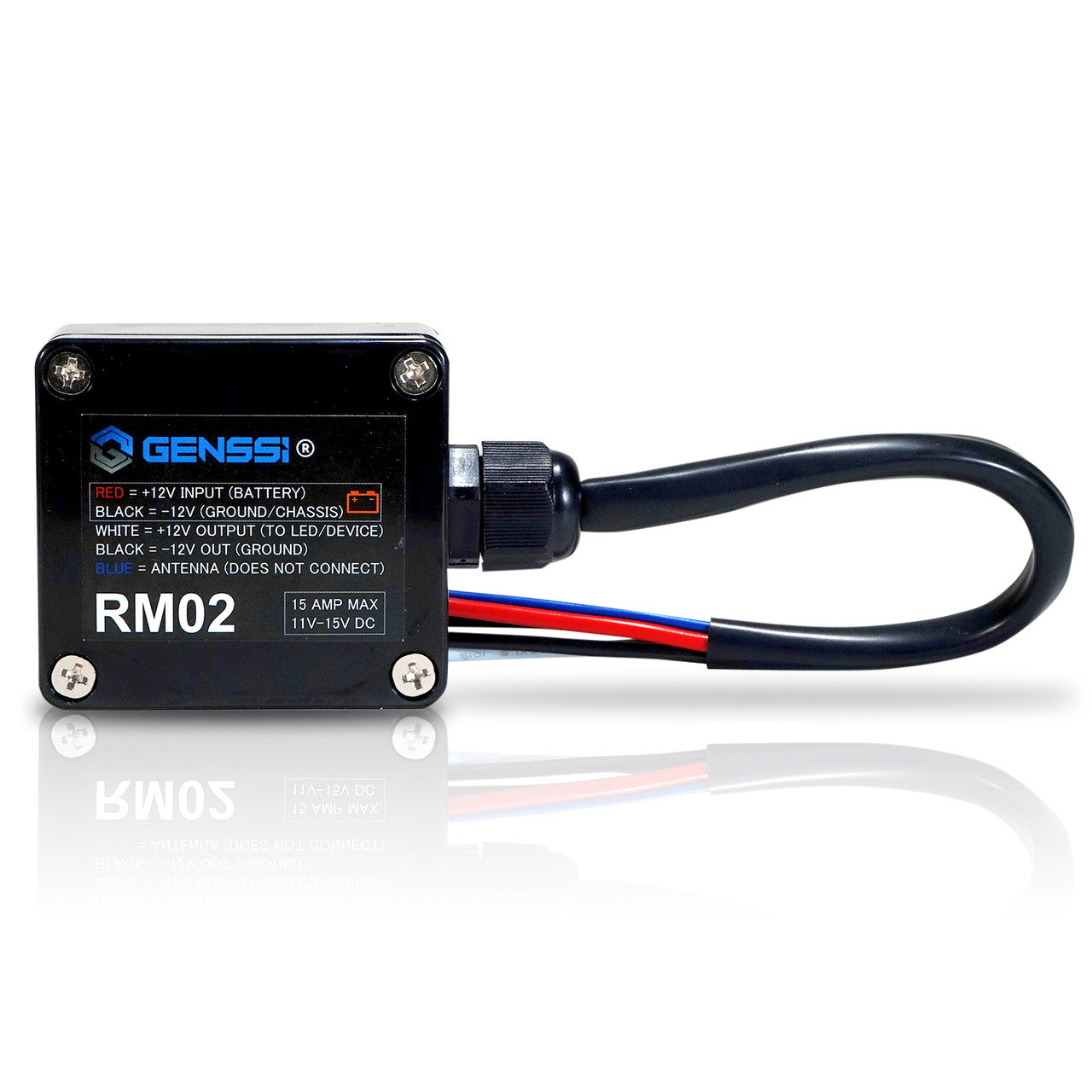 1 Channel High Power 15A On/Off Wireless Remote Controller 12V Electrical