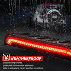 High Roof Mount Brake And Turn Signals LED Lights for 2007 - 2018 Jeep Wrangler JK JKU - GENSSI Lighting