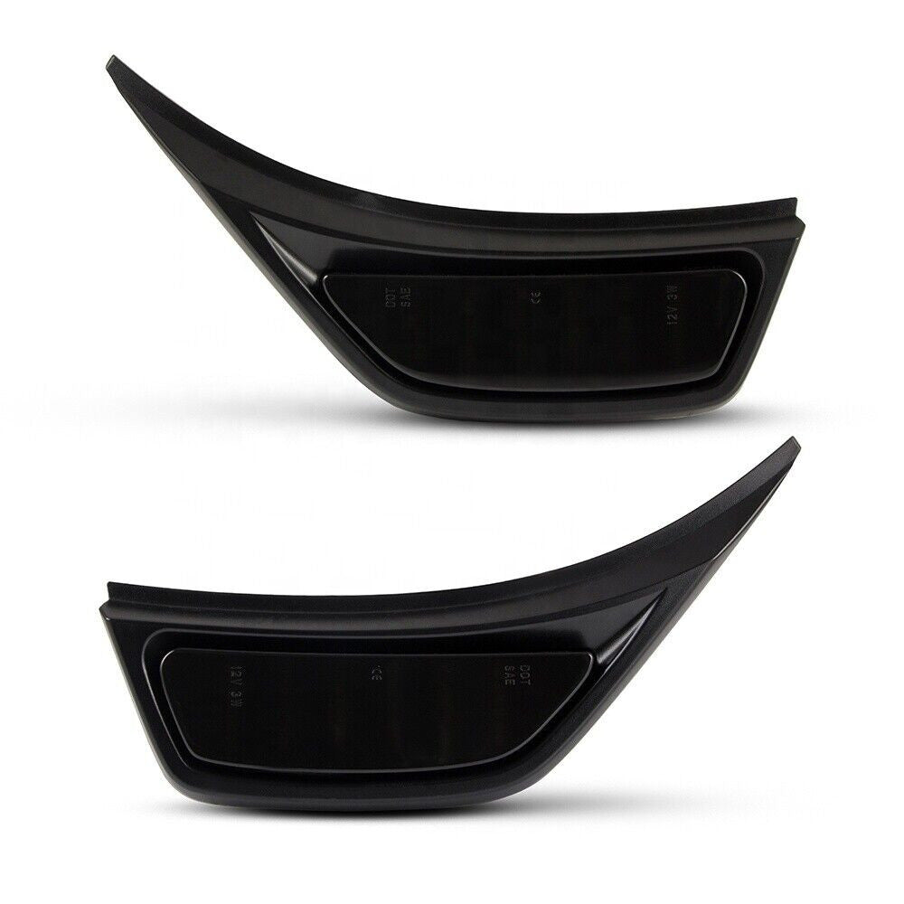 LED Fender Side Marker Lights DRL Dynamic Turn Signal for 2018-2023 Jeep Wrangler JL JLU Gladiator JT Lighting