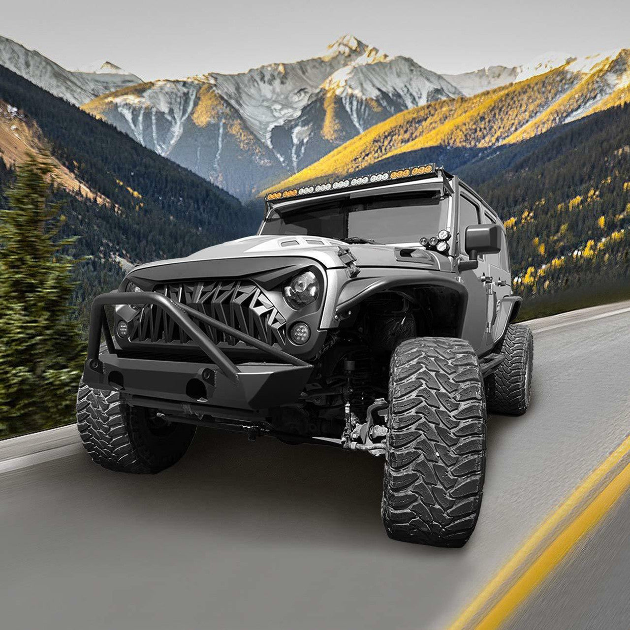 RAPTOR Grille for Wrangler JK 2007-2018 Grille