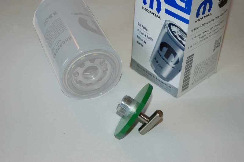 Oil Filter Plug Cover for Ram Cummins Diesel 5.9L 6.7L Tools