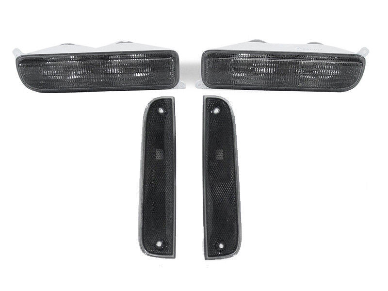 Smoke Front Corner & Bumper Signal Lights for Jeep Cherokee XJ 1997-2001 Lighting