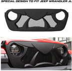 POWER Front Grille for Jeep Wrangler JL & Gladiator 2018+ Grille