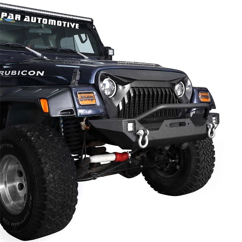 Mesh Angry Grille for Wrangler TJ 1997-2006 Grille