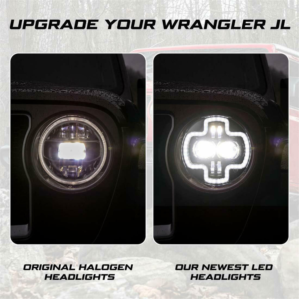 ARRAY 9 Inch LED Headlights for Wrangler JL & Gladiator 2018+ Lighting