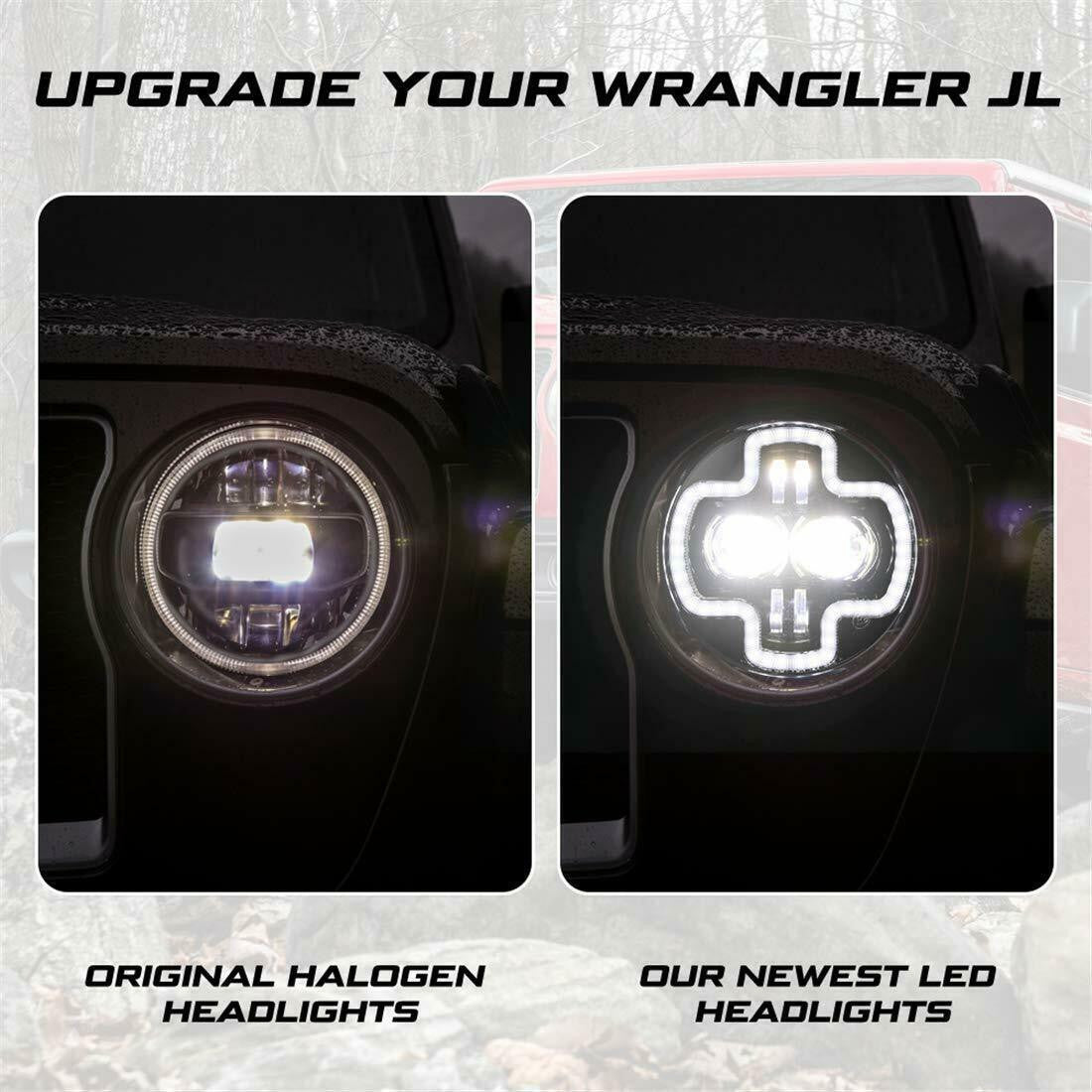 ARRAY 9 Inch LED Headlights for Wrangler JL & Gladiator 2018+ Lighting