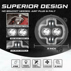 ARRAY 9 Inch LED Headlights for Wrangler JL & Gladiator 2018+ Lighting