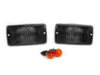 Black Smoked Bumper Signal and Side Marker Lights Combo for Wrangler TJ 1997 - 2006 - GENSSI Lighting