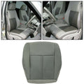 Front Seat Cushion Cover Driver Side For Jeep Grand Cherokee (2005 - 2007) 2 - Tone Gray - GENSSI Interior Part