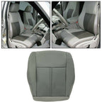 Front Seat Cushion Cover Driver Side For Jeep Grand Cherokee (2005 - 2007) 2 - Tone Gray - GENSSI Interior Part