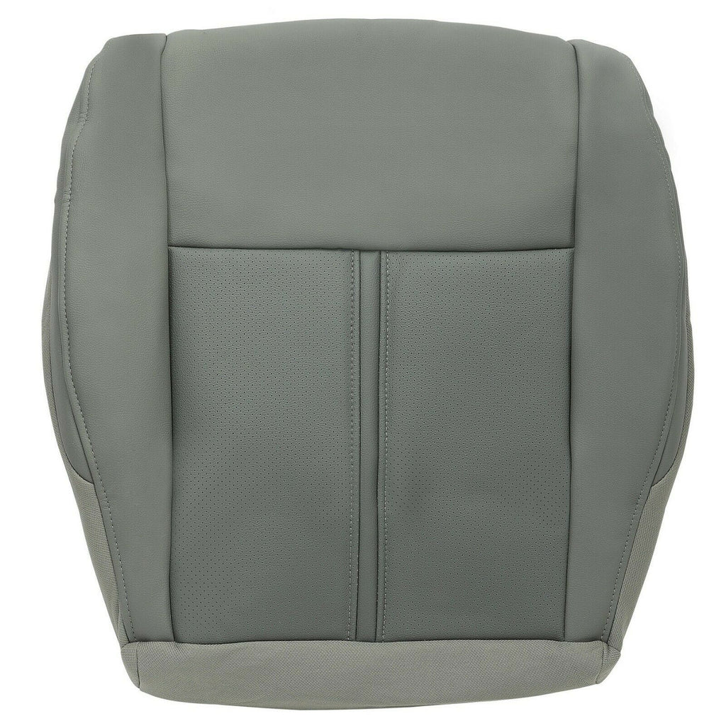 Front Seat Cushion Cover Driver Side For Jeep Grand Cherokee (2005 - 2007) 2 - Tone Gray - GENSSI Interior Part