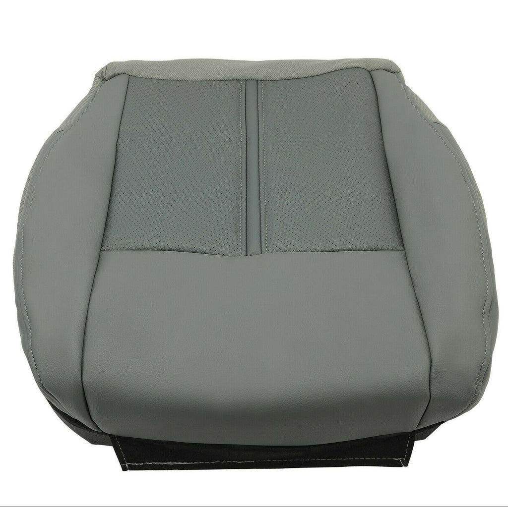 Front Seat Cushion Cover Driver Side For Jeep Grand Cherokee (2005 - 2007) 2 - Tone Gray - GENSSI Interior Part