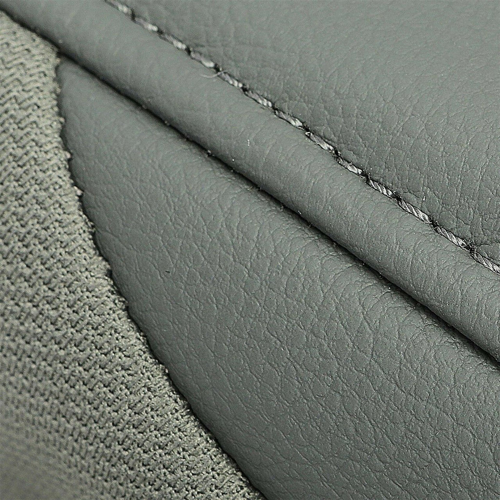 Front Seat Cushion Cover Driver Side For Jeep Grand Cherokee (2005 - 2007) 2 - Tone Gray - GENSSI Interior Part