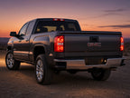 GMC Sierra 1500 (2014-2018) with chrome halogen tail lights installed