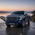 2022-2026 GMC Sierra 1500 with LED headlights installed