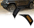 LED Smoked Fender Air Vent Side Markers for 2018-2023 Wrangler JL Gladiator JT Default Title Lighting