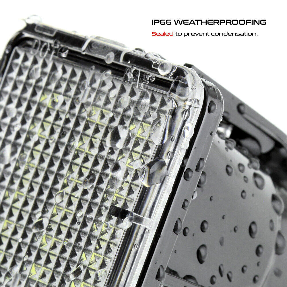 LED Smoked Fender Air Vent Side Markers for 2018-2023 Wrangler JL Gladiator JT Lighting