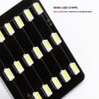 LED Smoked Fender Air Vent Side Markers for 2018 - 2023 Wrangler JL Gladiator JT - GENSSI Lighting