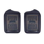 Smoked 2nd Gen LED Tail Lights Brake Turn Signal Reverse for Jeep Gladiator JT 2019 - 2023 - GENSSI Lighting