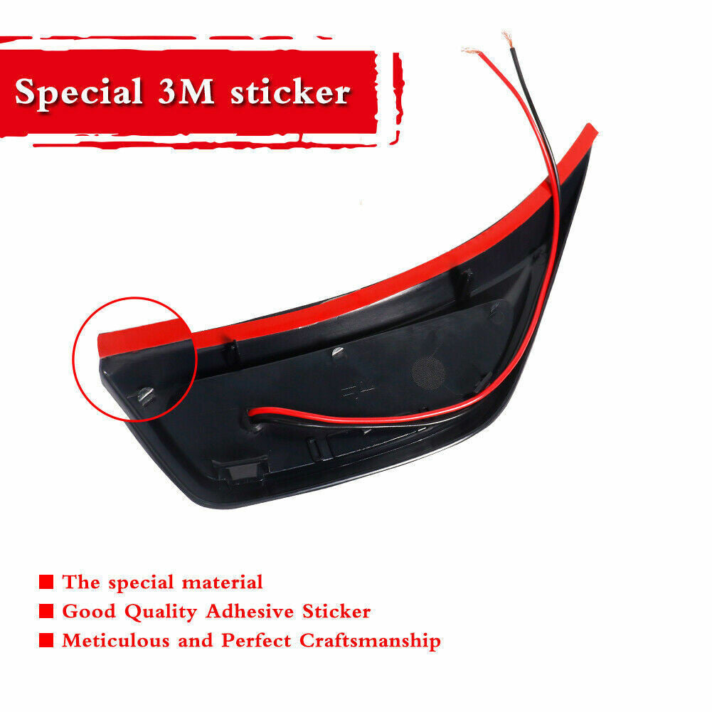 Smoked LED Front Fender Side Markers Turn Signal Lights for Jeep Wrangler JL JLU 2018+ Lighting