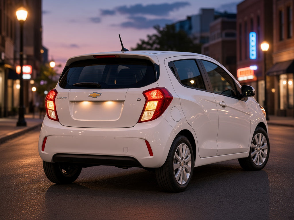 Chevy Spark (2016-2022) with halogen tail lights installed