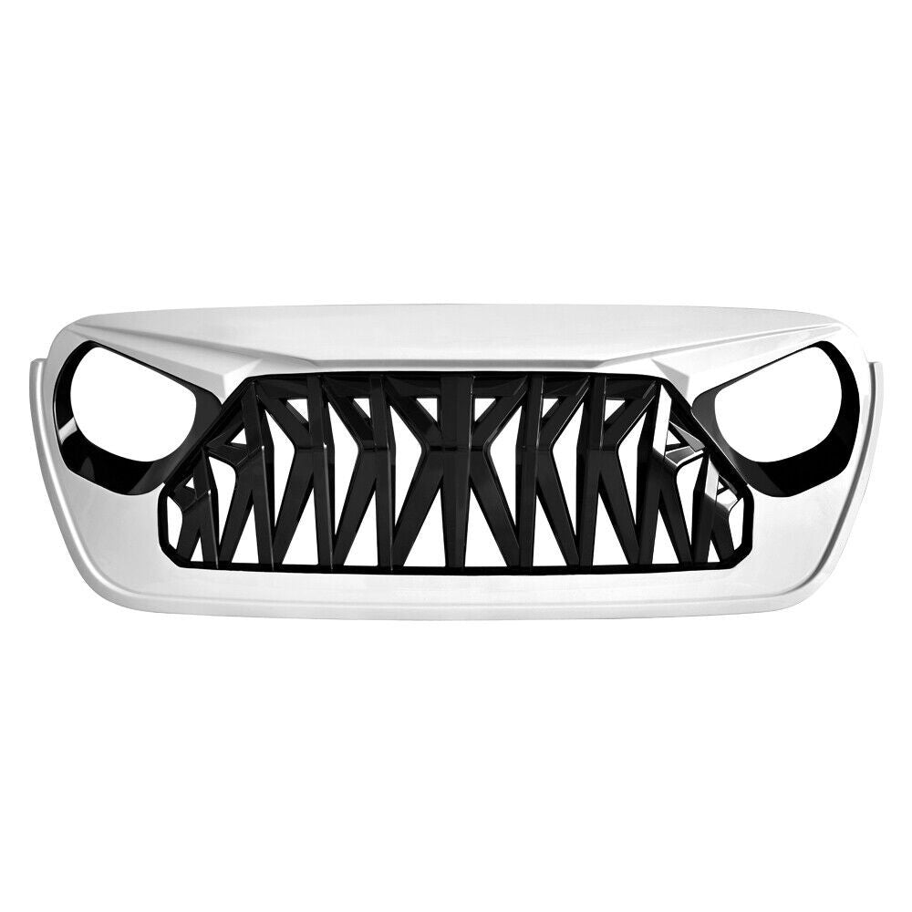 White Shark Grille for Jeep Wrangler JL JT 2018-2021 Grille
