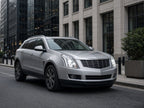 2010-2016 Cadillac SRX with chrome HID AFS headlights installed