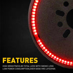 Spare Tire Brake LED Light for 1986 - 2021 Jeep Wrangler JL JK TJ LJ YJ CJ - GENSSI Lighting