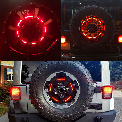 Spare Tire Brake LED Light for 1986-2021 Jeep Wrangler JL JK TJ LJ YJ CJ Default Title Lighting