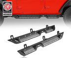 Running Board Nerf Side Step Bars for 2018 - 2024 Jeep Wrangler JL 4Dr - GENSSI Exterior Part