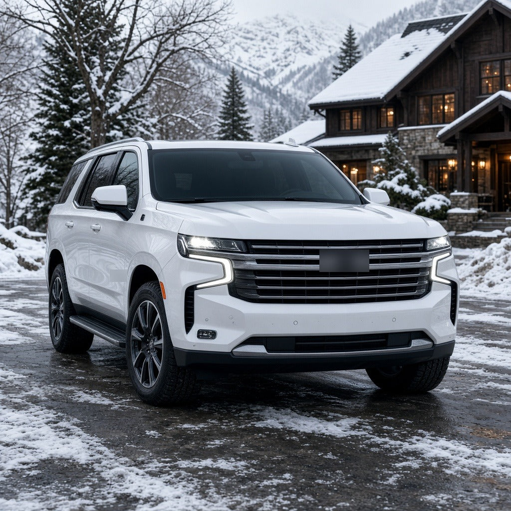 2025-2026 Chevrolet Tahoe / Suburban with LED headlights installed