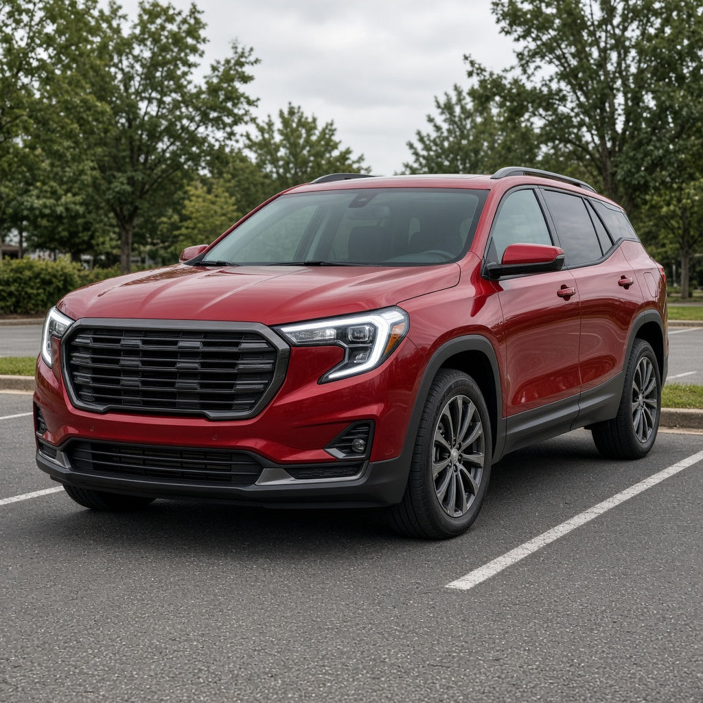 2022-2024 GMC Terrain with LED headlights installed