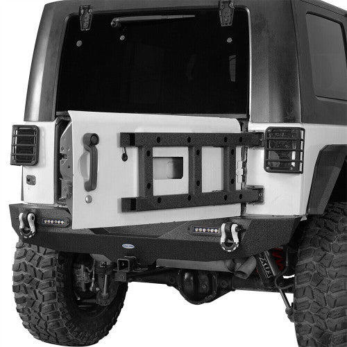 Tailgate Reinforcement Steel Powder Coated For 2007-2018 Jeep Wrangler JK Default Title Exterior Part