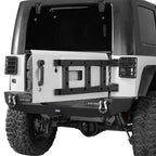 Tailgate Reinforcement Steel Powder Coated For 2007 - 2018 Jeep Wrangler JK - GENSSI Exterior Part