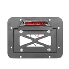 Tailgate Steel Spare Tire License Plate and LED Light for 2007 - 2018 Jeep Wrangler JK - GENSSI Exterior Part