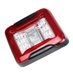 Clear LED Tail Lights Brake Reverse Turn Signals for 2018 - 2021 Jeep Wrangler JL JLU - GENSSI Lighting