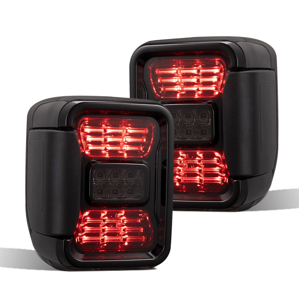 Smoked Lens Led Running Light Reversing Tail Lights for Jeep Gladiator JT 2019-2023 Lighting