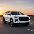 2022-2024 Chevrolet Traverse with LED headlights installed