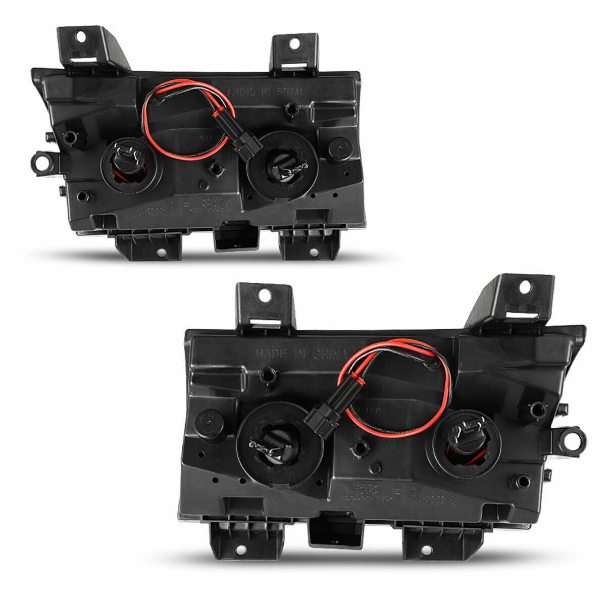 Clear LED Turn Signal DRL Fender Sequence Lights for Wrangler JL JLU Gladiator JT 2018 - 2023 - GENSSI Lighting