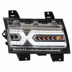Clear LED Turn Signal DRL Fender Sequence Lights for Wrangler JL JLU Gladiator JT 2018 - 2023 - GENSSI Lighting