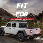 Smoked 3rd Gen LED Tail Lights Brake Turn Signal Reverse for Jeep Gladiator JT 2019 - 2023 - GENSSI Lighting