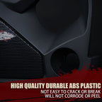 Matte Black Grille US Flag Steel Mesh for Jeep Wrangler JK JKU 2007 - 2018 - GENSSI Grille