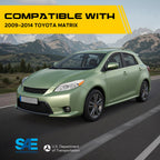 Chrome Halogen headlight features and specifications for 2009-2014 Toyota Matrix (image 2)