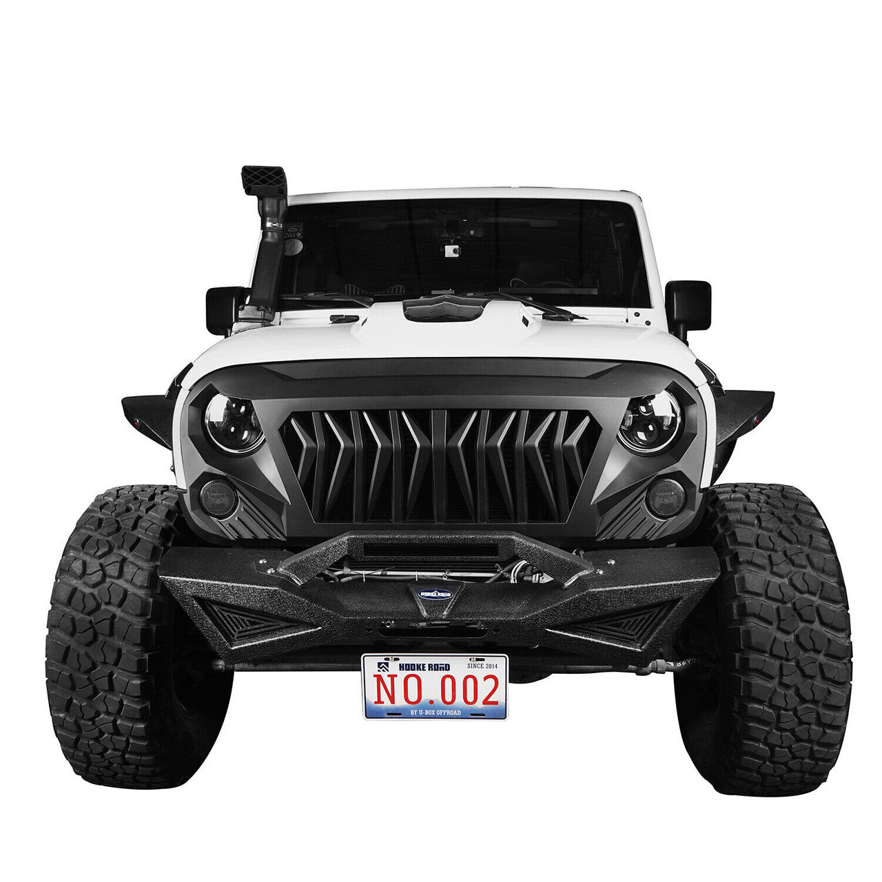 Warrior Xtreme Grille Version 2 for Jeep Wrangler JK JKU 2007-2018 Grille
